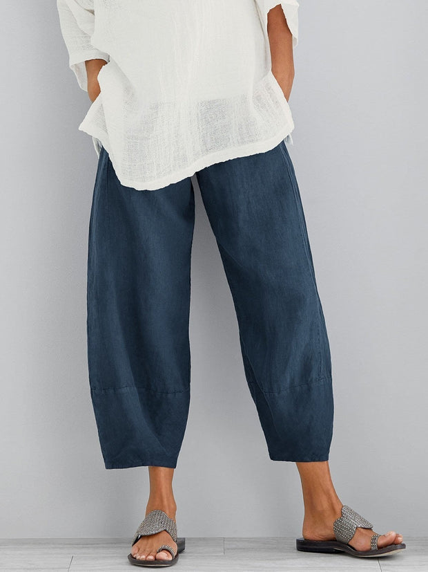 Taylah - Loose Fit Linen Pant