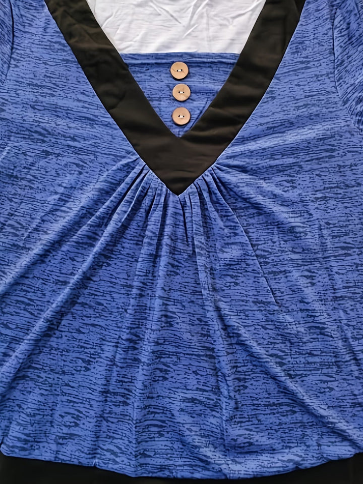 Grisel - Elegant Flared T-Shirt