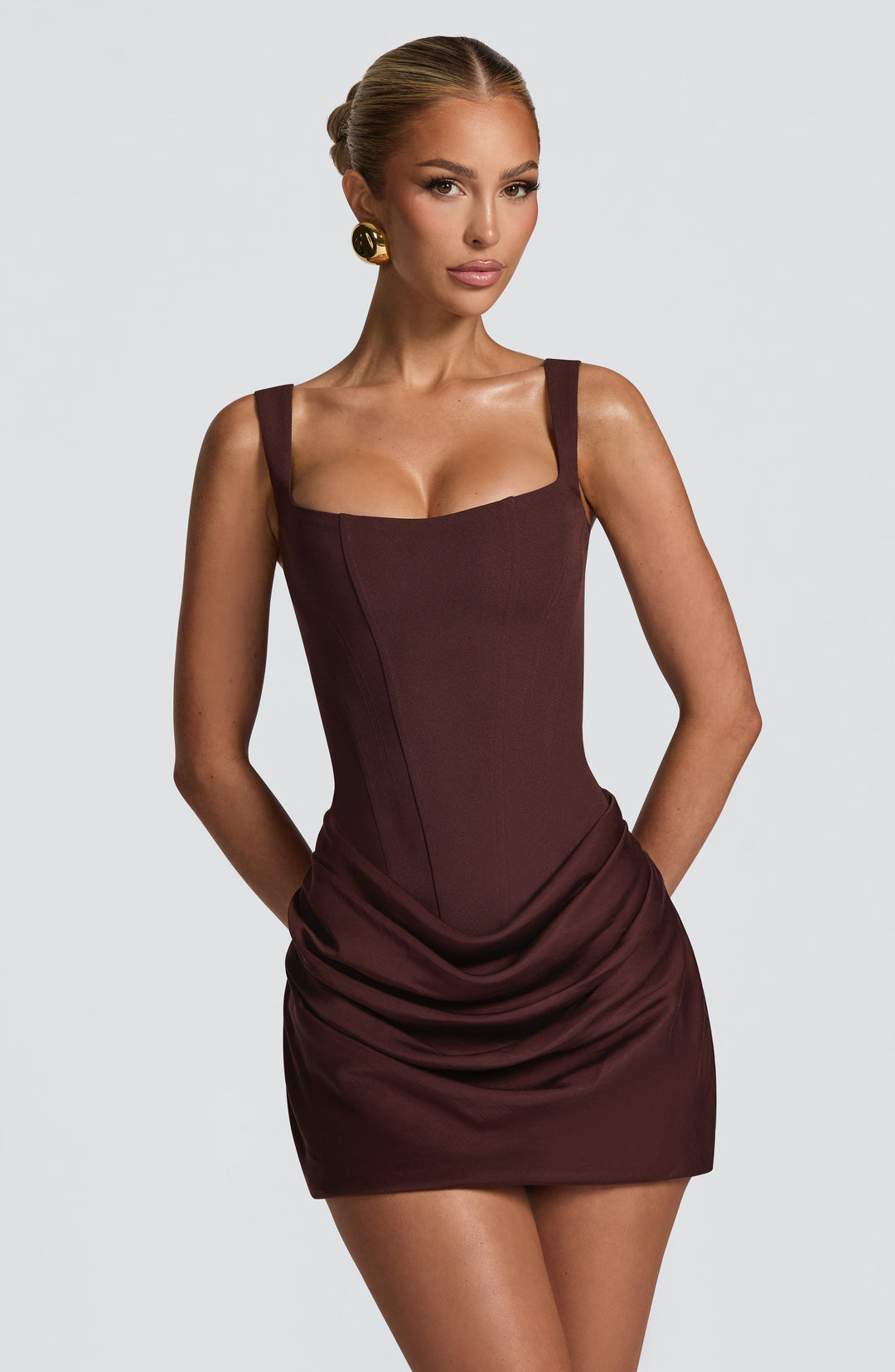 Manuella - Stylish Mini Dress