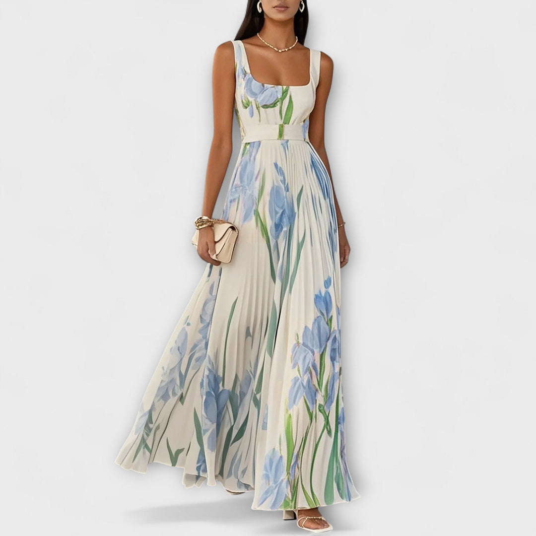 Tressa - Stylish Sleeveless Floral Dress