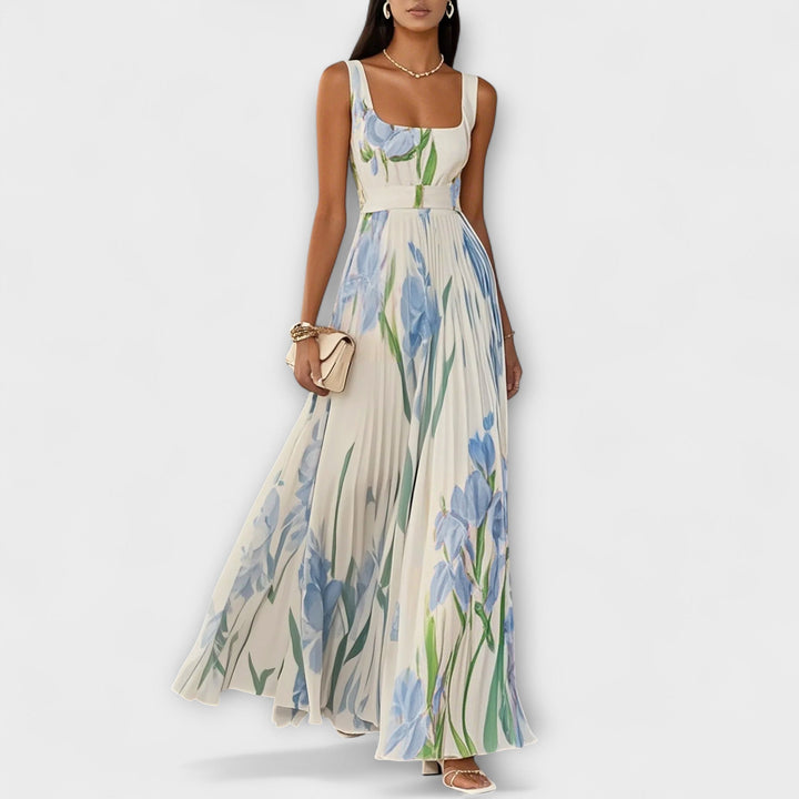 Tressa - Stylish Sleeveless Floral Dress