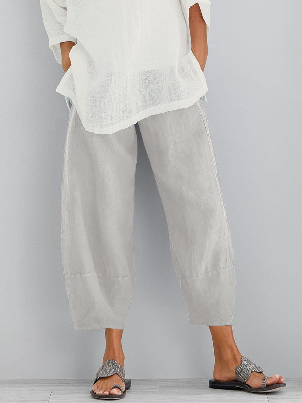 Taylah - Loose Fit Linen Pant