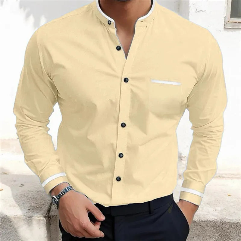 Askar - Long Sleeve Button Down Shirt