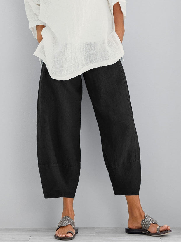 Taylah - Loose Fit Linen Pant
