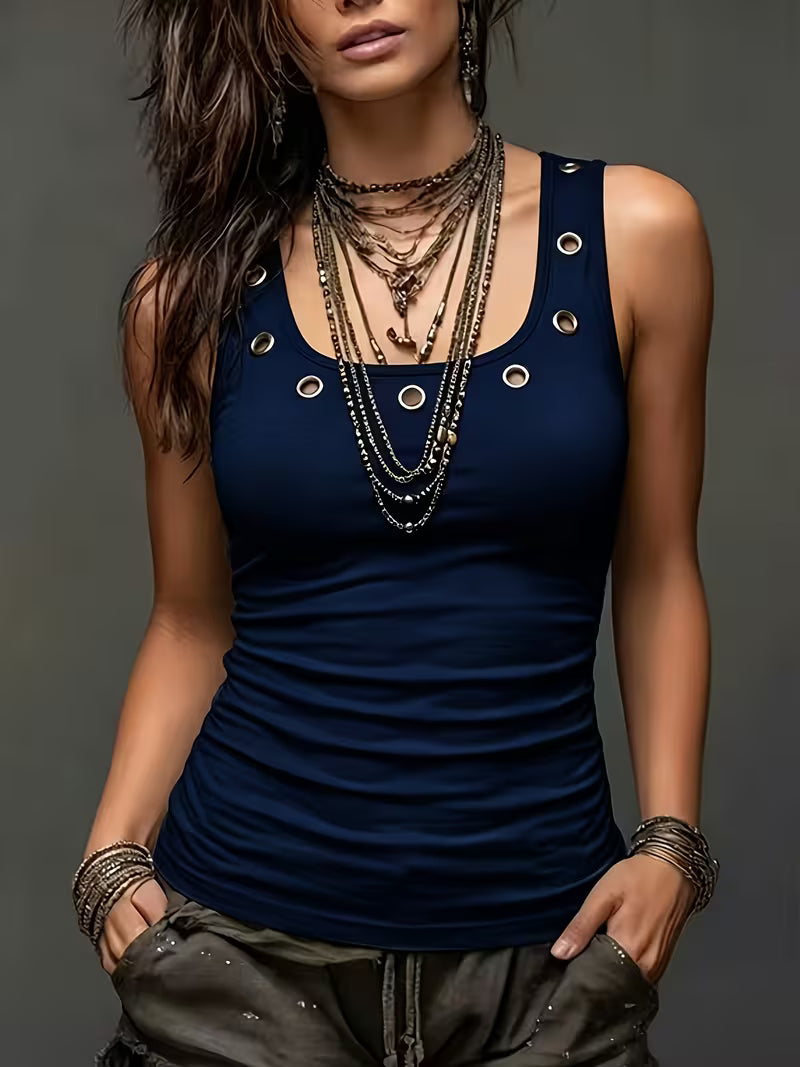 Agnieska - Sleeveless Tank Top