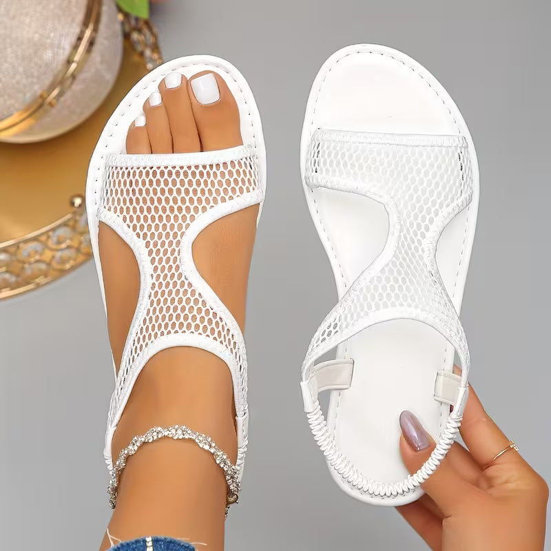 Alysin - Breathable Mesh Flat Sandals