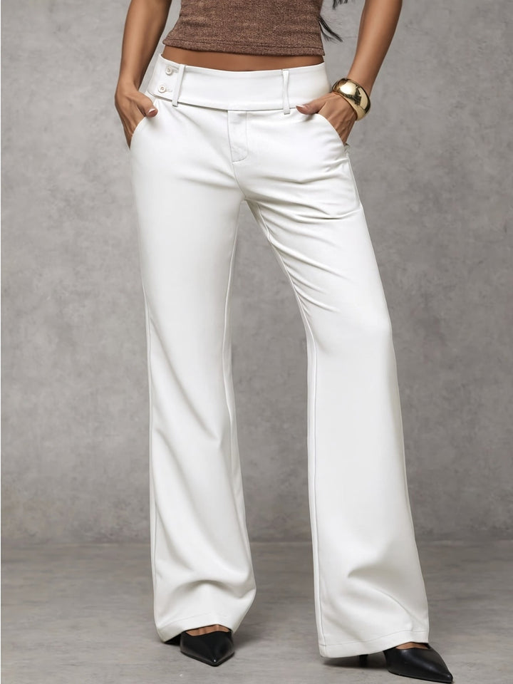 Akane - Modern Knee Wide Leg Pant