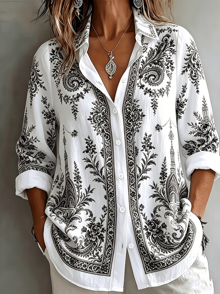 Aldana - Button-Up Long Sleeve Shirt