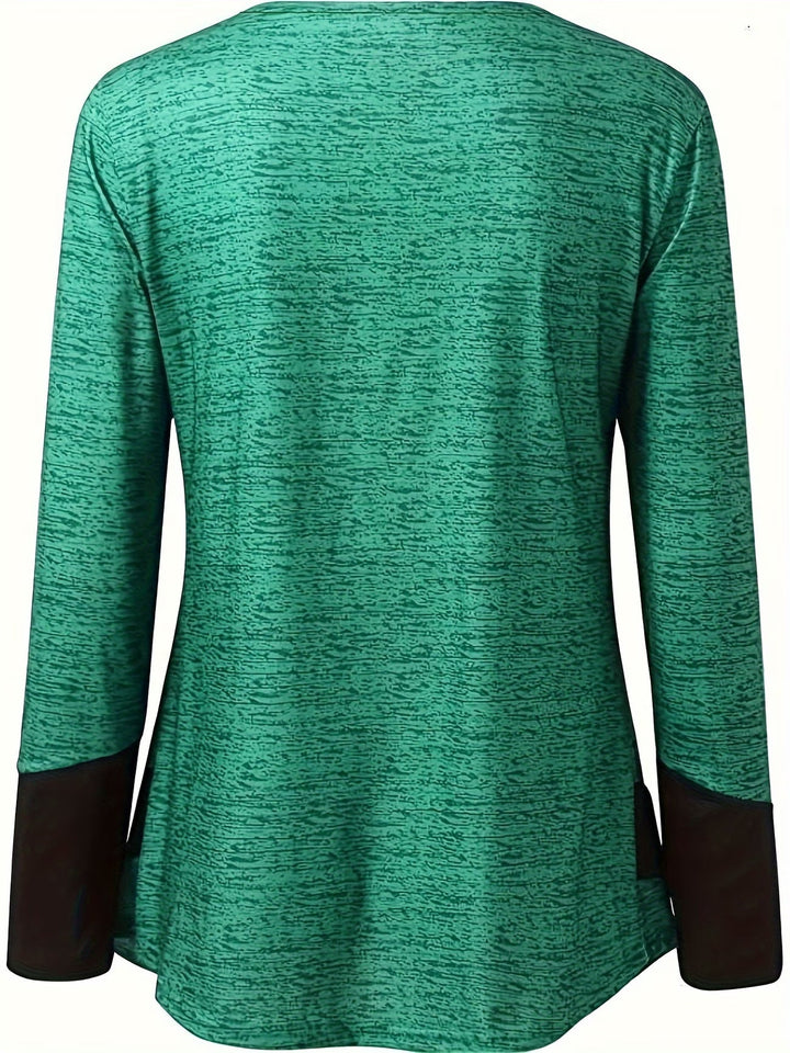 Grisel - Elegant Flared T-Shirt