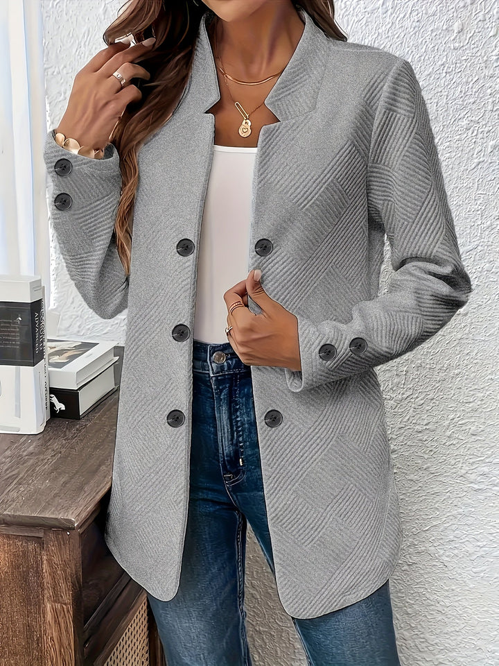 Marisenna - Long Sleeve Jacket With Pocket