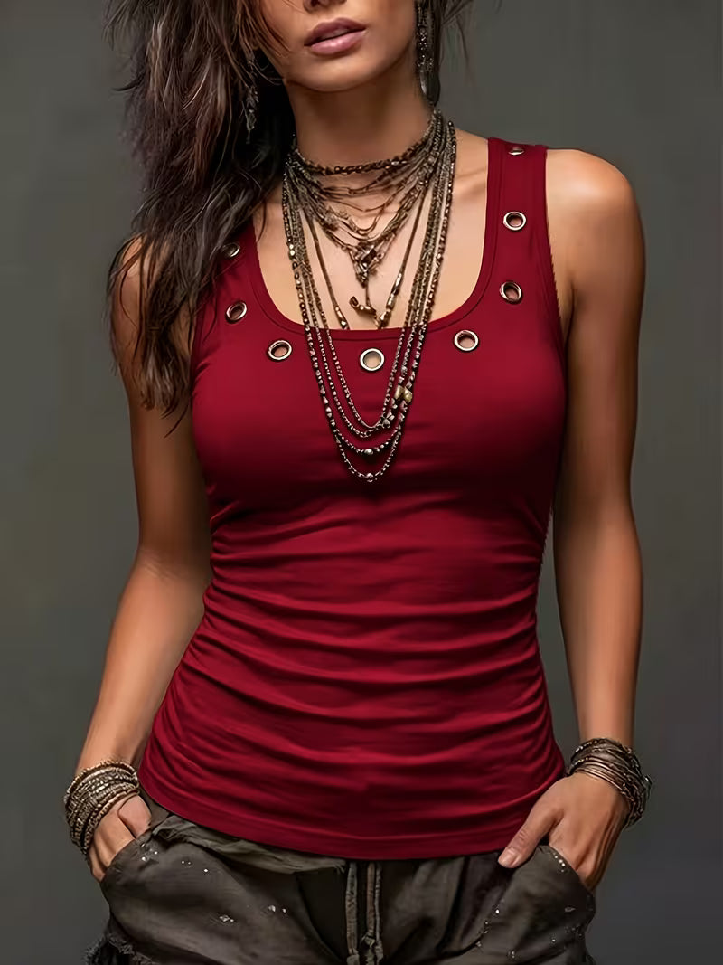 Agnieska - Sleeveless Tank Top