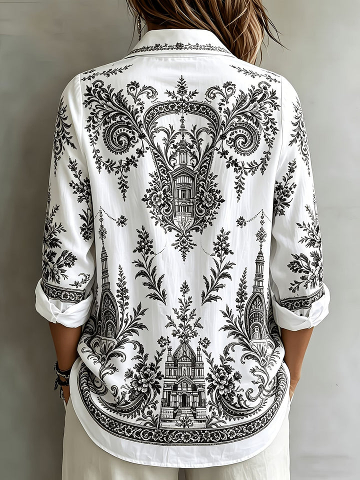 Aldana - Button-Up Long Sleeve Shirt