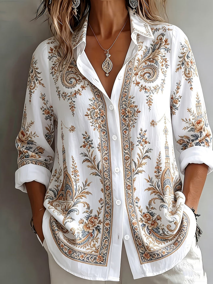Aldana - Button-Up Long Sleeve Shirt