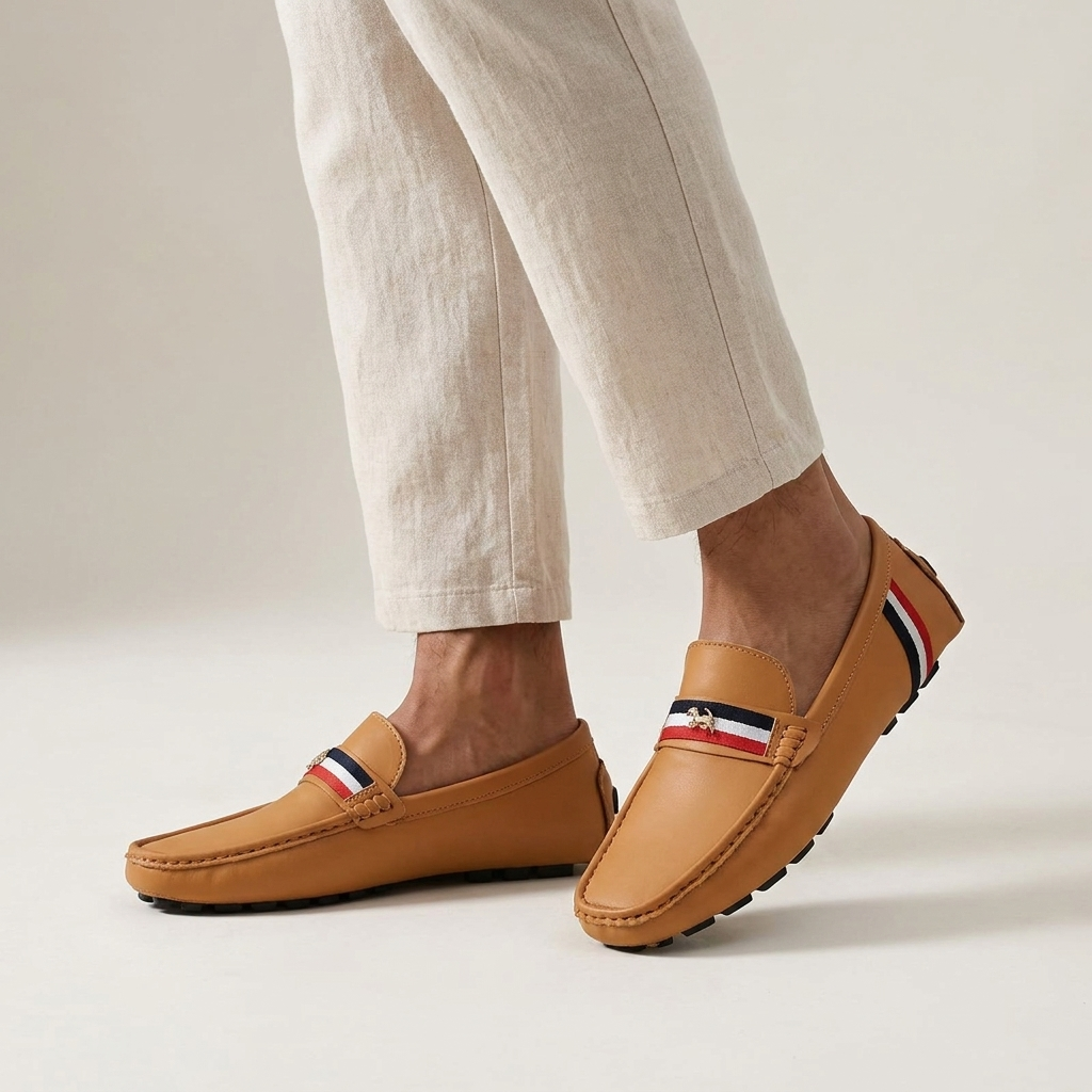 Javon - Comfortable Stripe Loafer