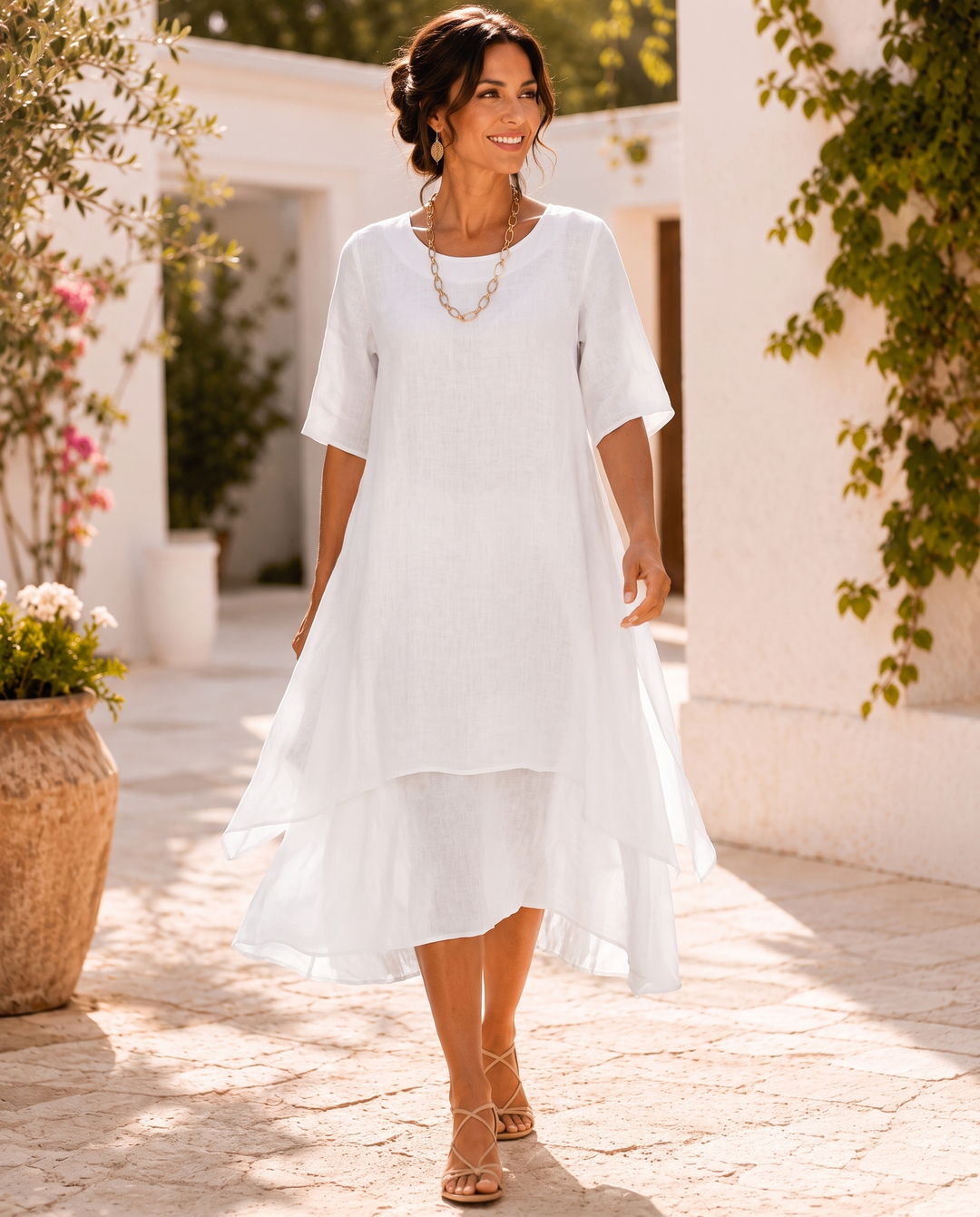 Isilde - Elegant and Comfortable Maxi Dress