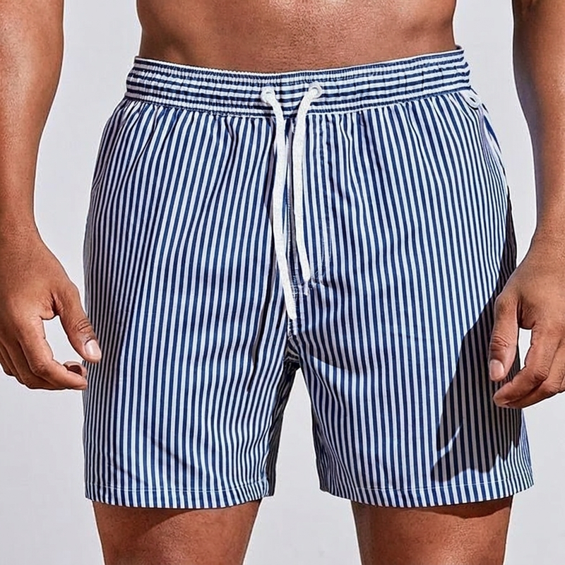 Nazif - Striped Summer Shorts