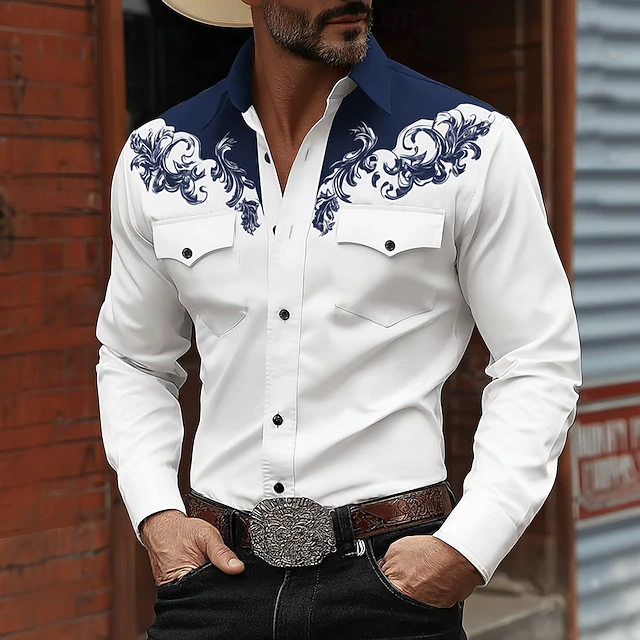 Leif - Classic Western Style Shirt