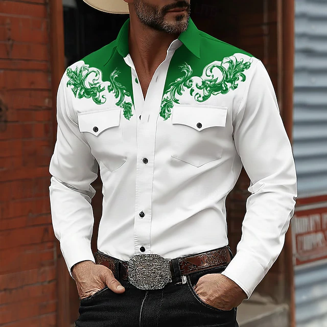 Leif - Classic Western Style Shirt