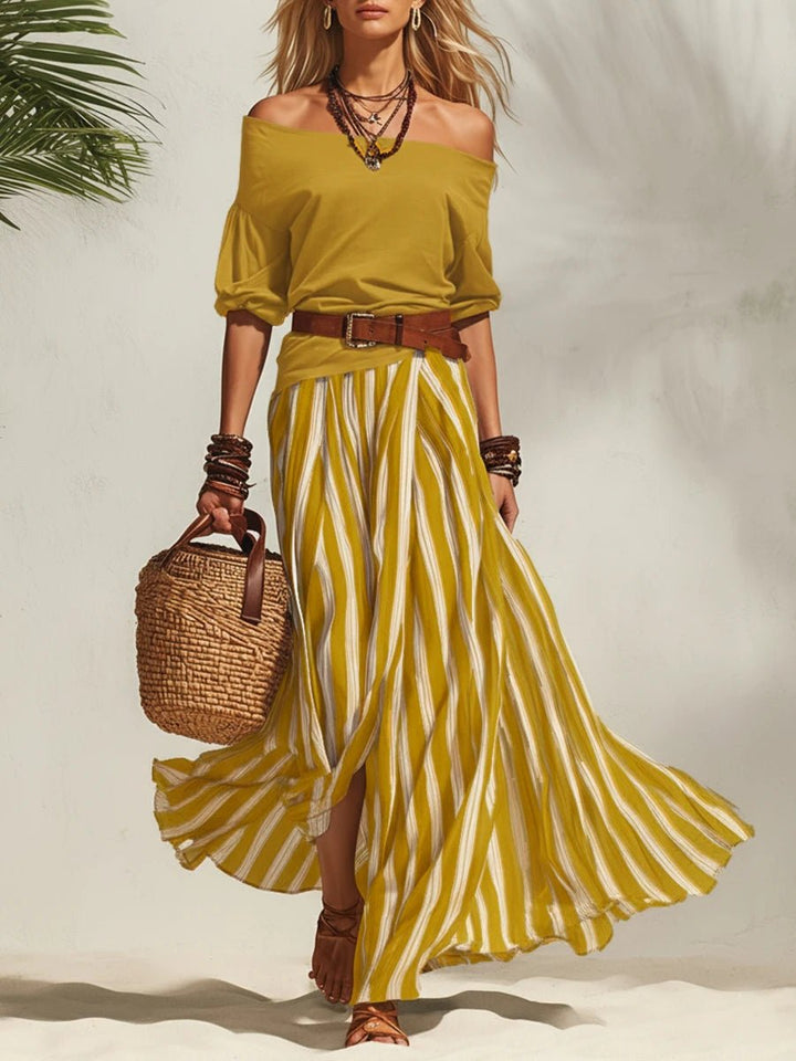 Esabella - Stylish Two-Piece Summer Set