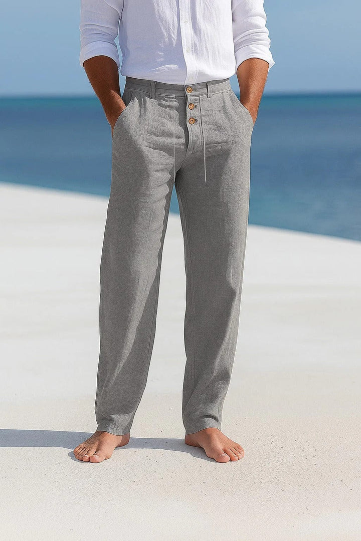 Jevaun - Comfortable Linen Trousers