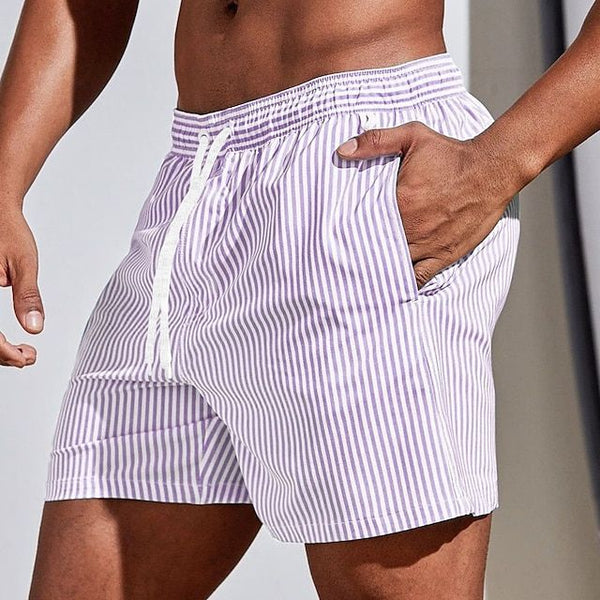 Nazif - Striped Summer Shorts