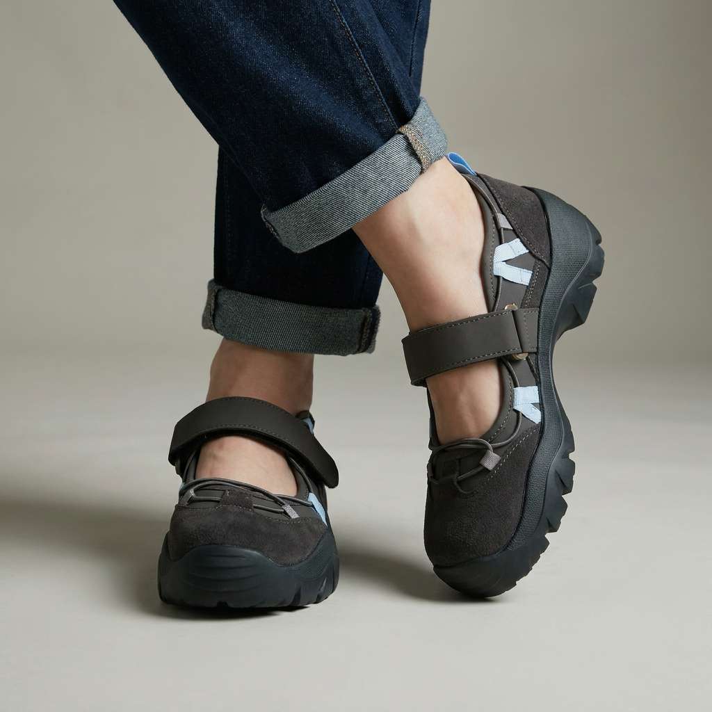 Echocore - Chunky Sneakers With Adjustable Strap