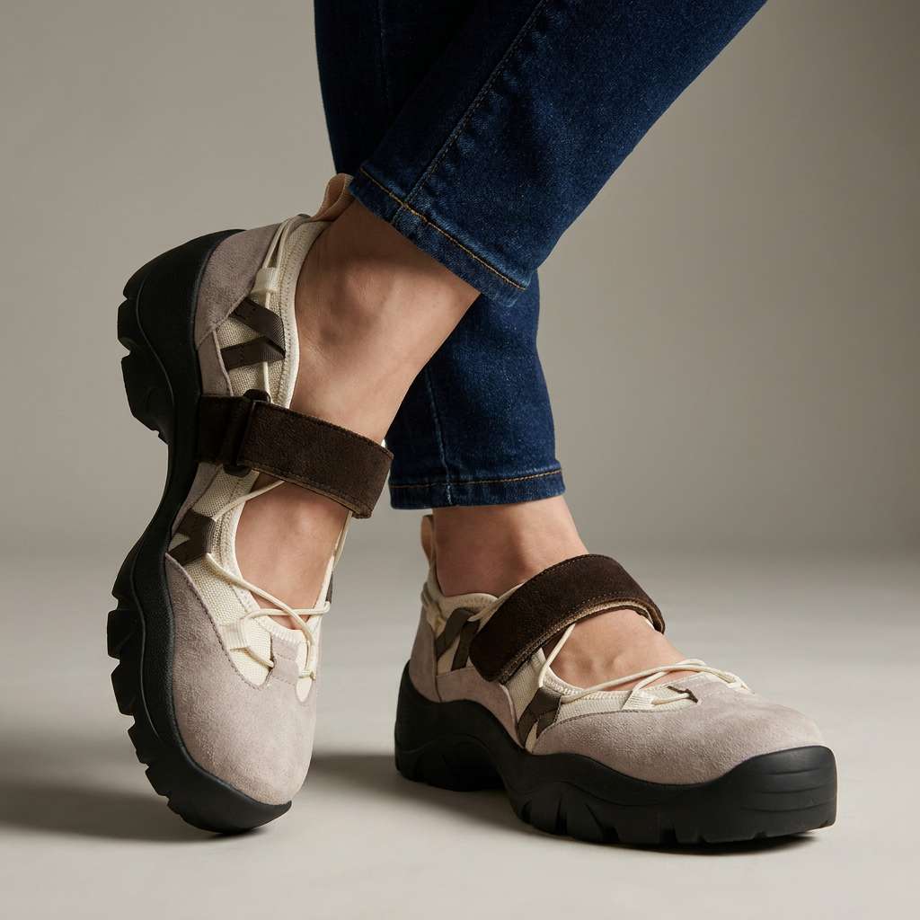 Echocore - Chunky Sneakers With Adjustable Strap