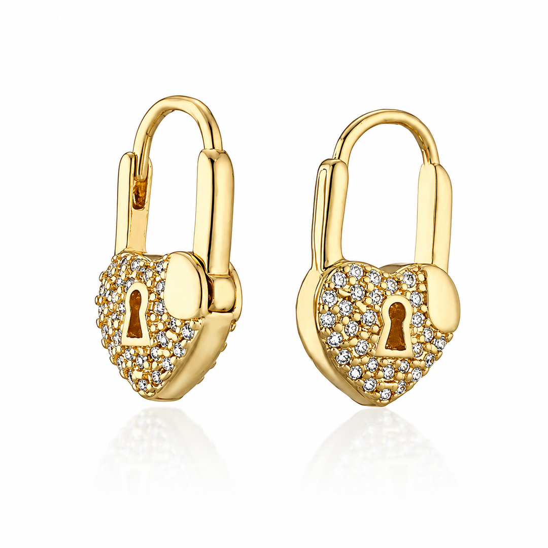 Koolen - Heartlock Mini Hoops Earrings