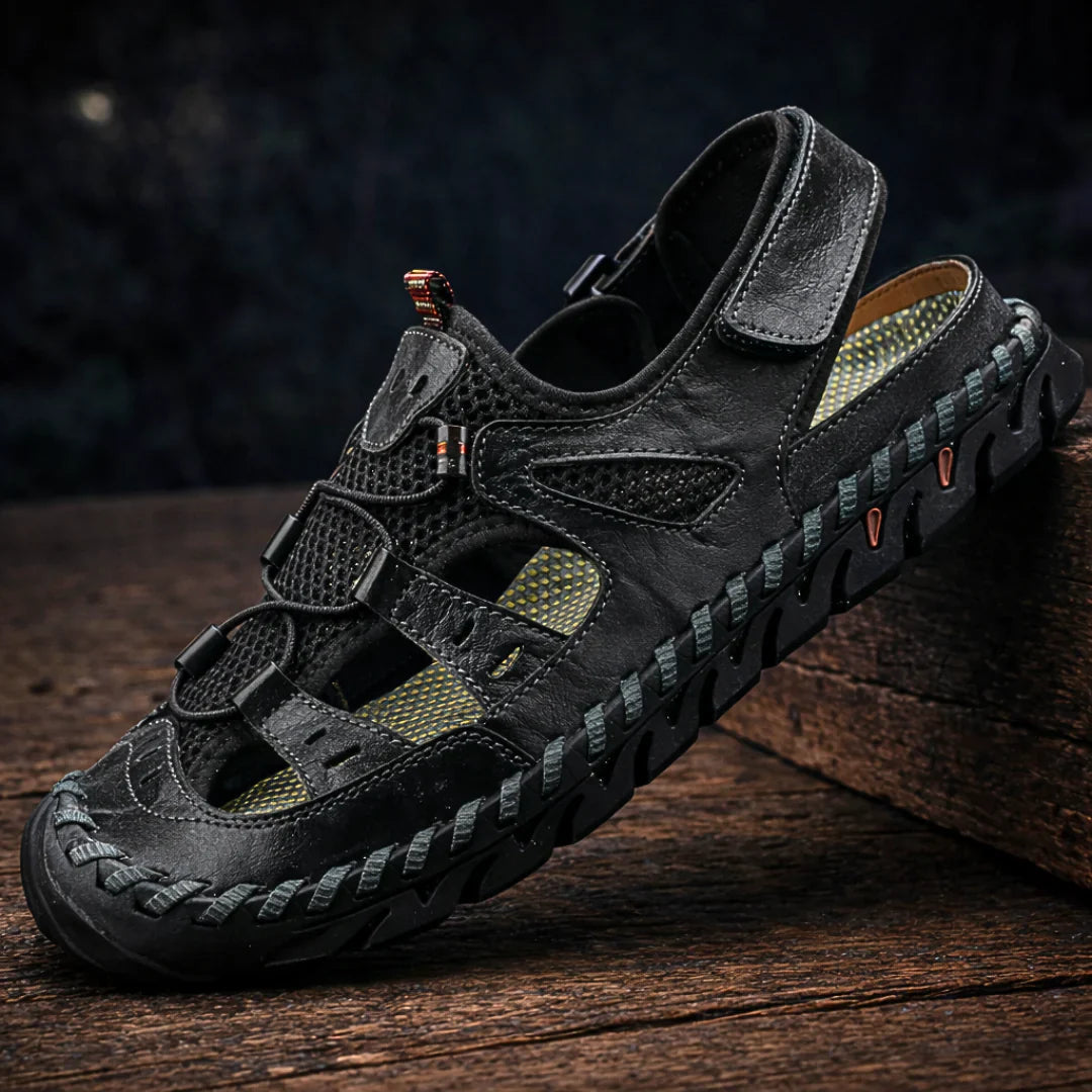 Gustavo - Comfortable Leather Sandal