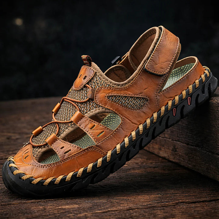 Gustavo - Comfortable Leather Sandal