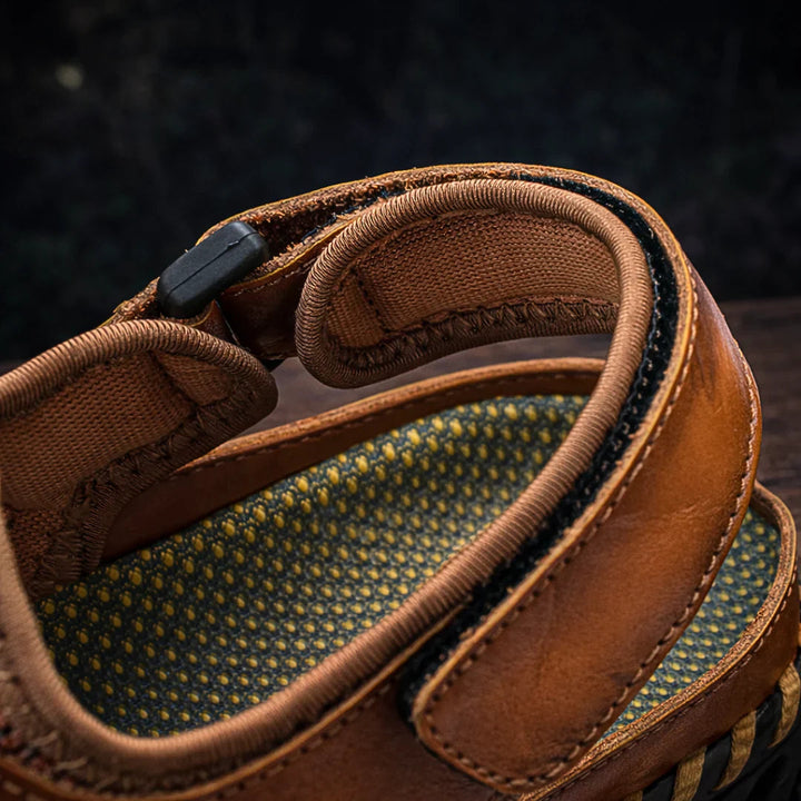 Gustavo - Comfortable Leather Sandal