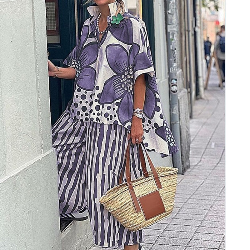 Rozarin - Stylish Printed 2-Piece Set
