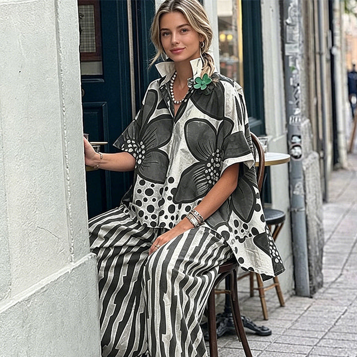 Rozarin - Stylish Printed 2-Piece Set