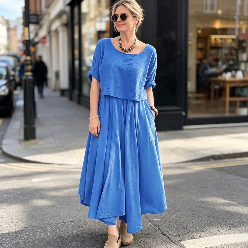 Sanyjah - Casual Two Piece Summer Skirt Set