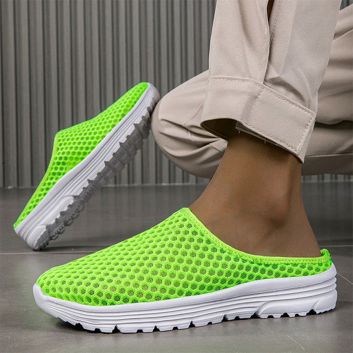 Nesrine - Breathable Mesh Mule Shoes