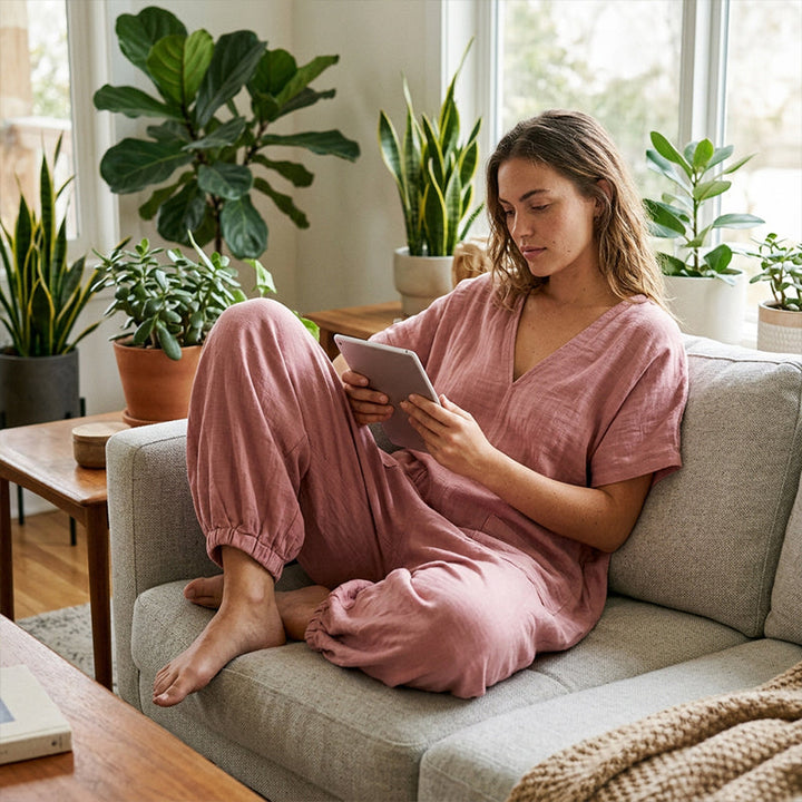 Maryem - Loose Fitting Summer Jumpsuit