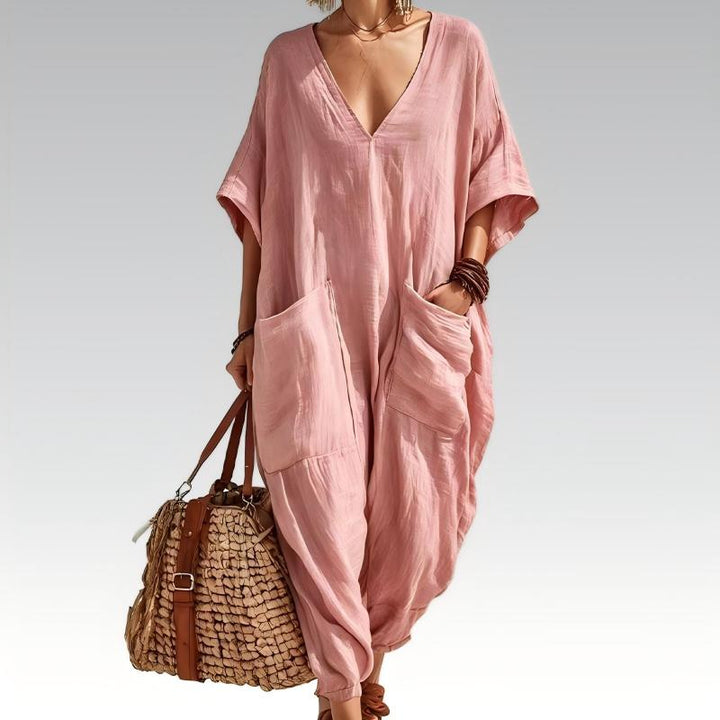 Maryem - Loose Fitting Summer Jumpsuit
