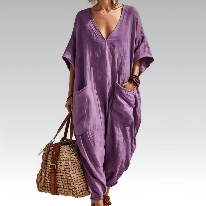 Maryem - Loose Fitting Summer Jumpsuit