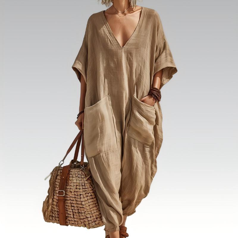 Maryem - Loose Fitting Summer Jumpsuit