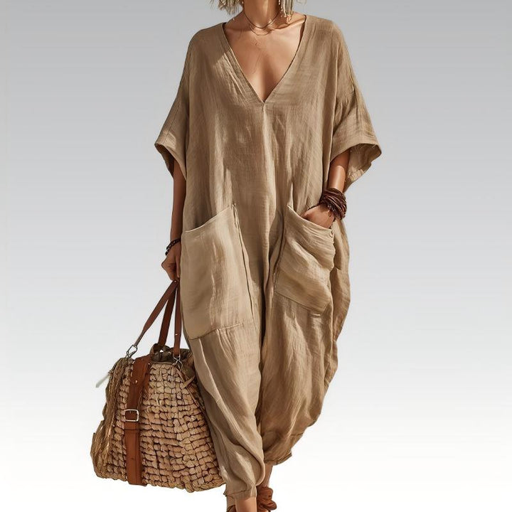 Maryem - Loose Fitting Summer Jumpsuit