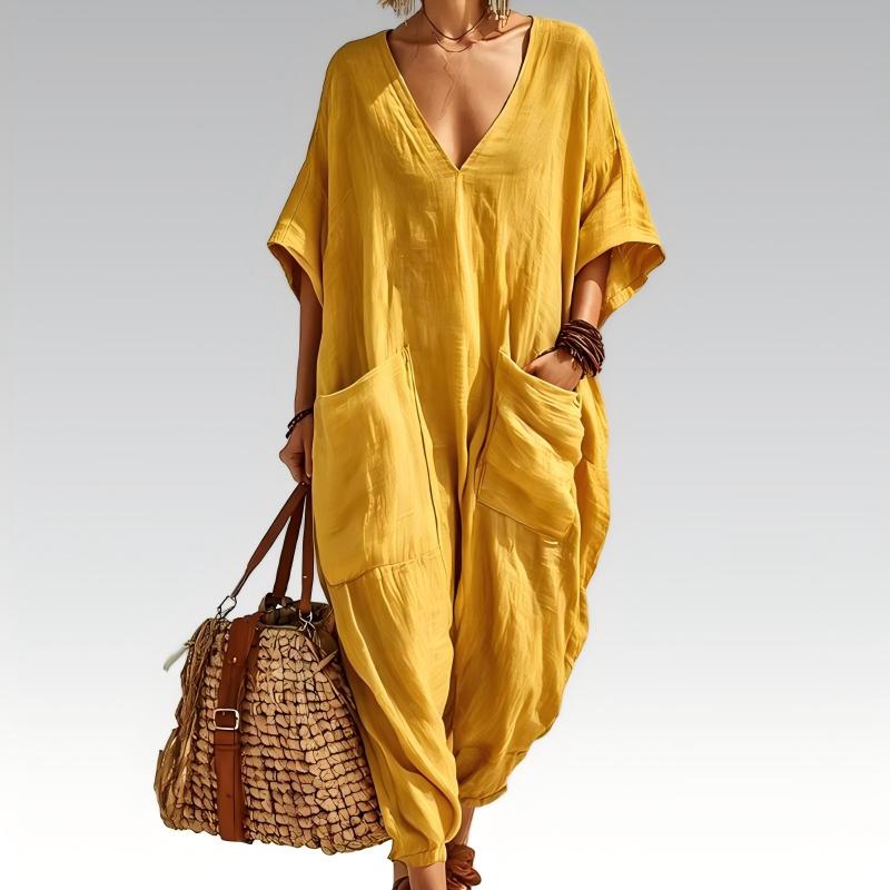 Maryem - Loose Fitting Summer Jumpsuit