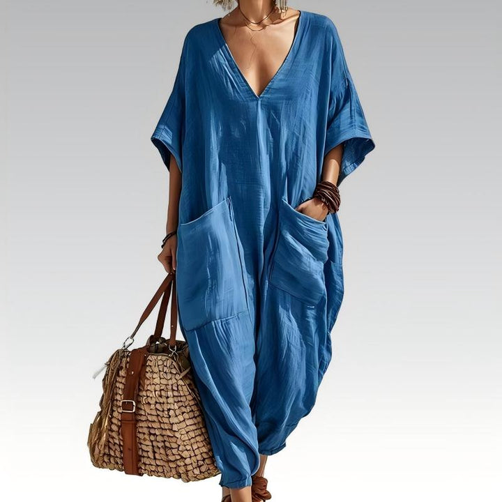 Maryem - Loose Fitting Summer Jumpsuit
