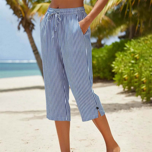 Neriah - Striped Trouser With Pockets