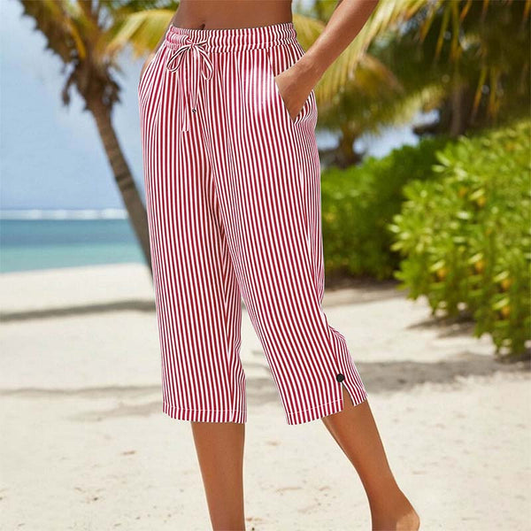 Neriah - Striped Trouser With Pockets