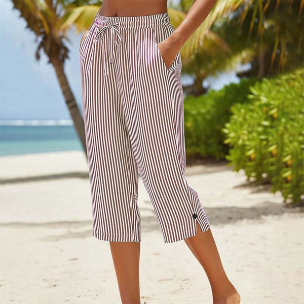 Neriah - Striped Trouser With Pockets