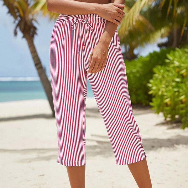 Neriah - Striped Trouser With Pockets
