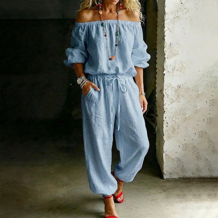 Gunay - Stylish Off Shoulder Jumpsuit