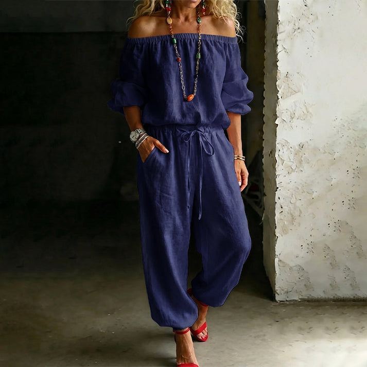 Gunay - Stylish Off Shoulder Jumpsuit