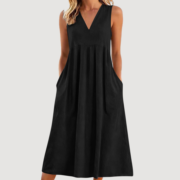 Milanie - Sleeveless Midi Dress