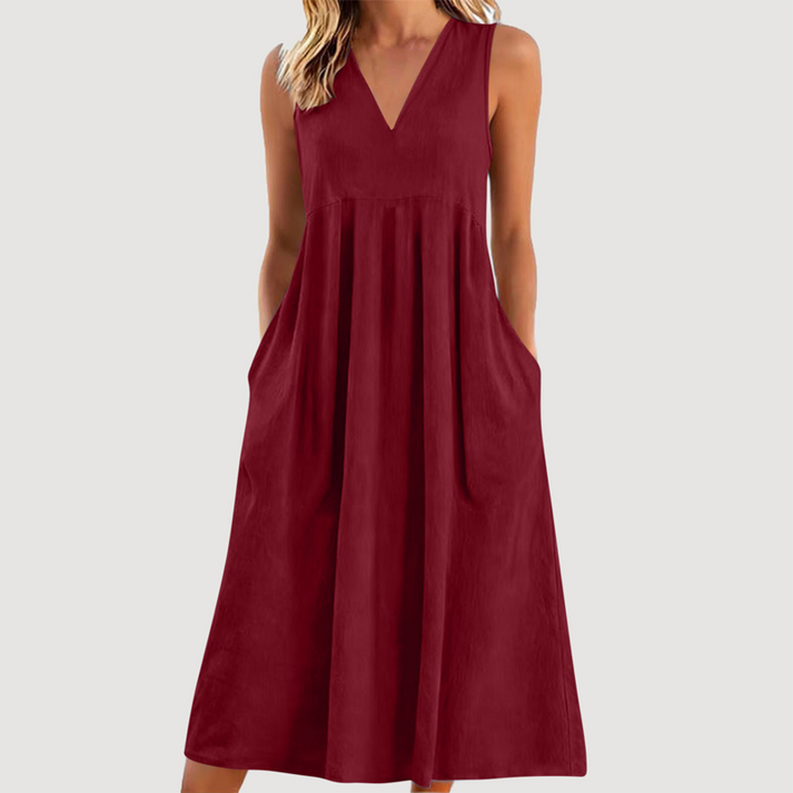 Milanie - Sleeveless Midi Dress